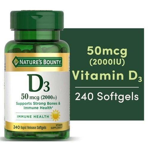 Nature bounty vitamin d3 - bounty,