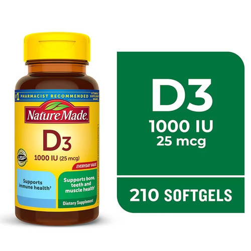 Nature made vitamin 1000 iu - nature,